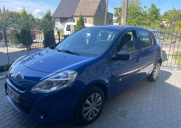 Renault Clio cena 12500 przebieg: 68750, rok produkcji 2009 z Maszewo małe 121